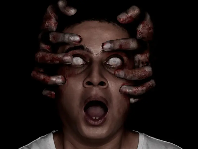 demonic possession​ image illustration