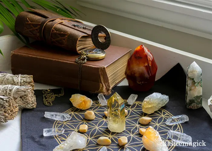witchcraft practices image representation