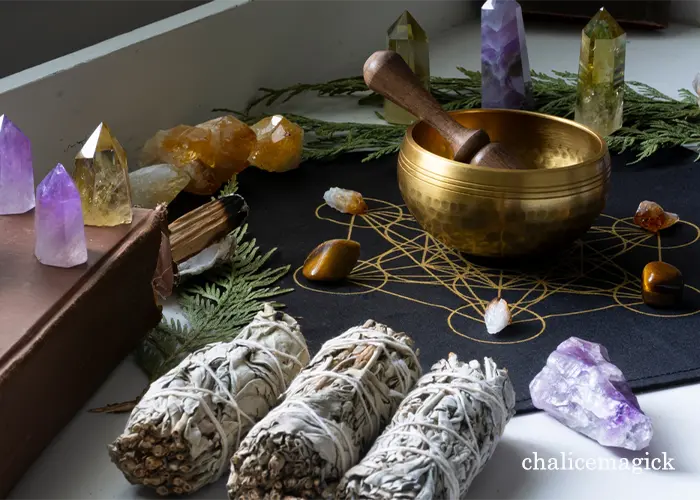 witchcraft practices image representation