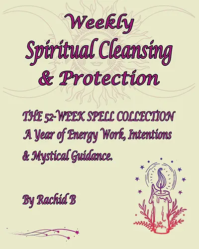 Spiritual cleansing and protection sheets cover