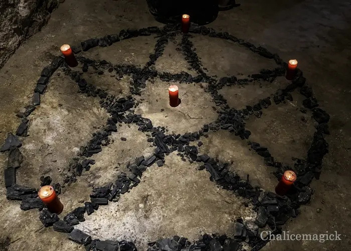 signs of black magic image illustration