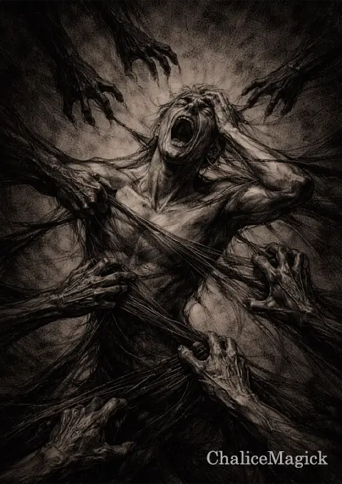 demonic attachment image representation