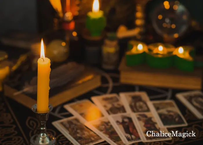 white witchcraft image representation